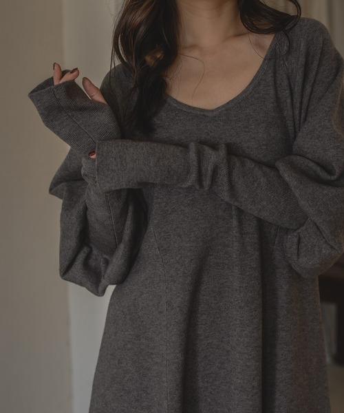 mideal（マイディール） ワンピース shaggy bolero set volume sleeve 