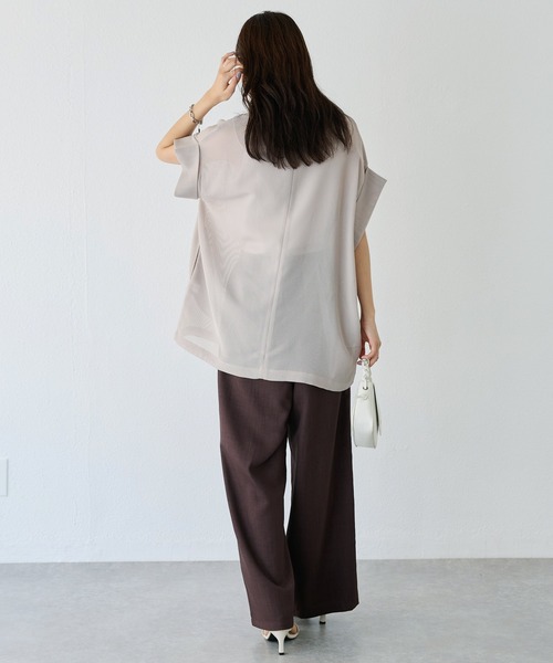 コラージュ ハーフスリーブメッシュジャケット ベージュ COLLAGE GALLARDAGALANTE ジャケット テーラードジャケット 新色