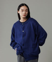 カーディガン コットンシルク オーバーサイズ クルーネックカーディガン / 2WAY / ユニセックス メンズ レディース｜ZOZOTOWN Yahoo!店