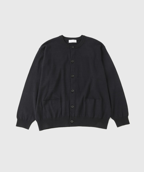 ADAM ET ROPE' カーディガン コットンシルク オーバーサイズ