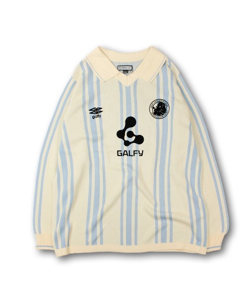 ニット セーター A'GEM/9 × .kom 「GALFY/ガルフィー」わんわん FC ニットユニフォーム レディース メンズ A'GEM/9 × .kom 『GALFY/ガルフィー』わんわん FC ニット