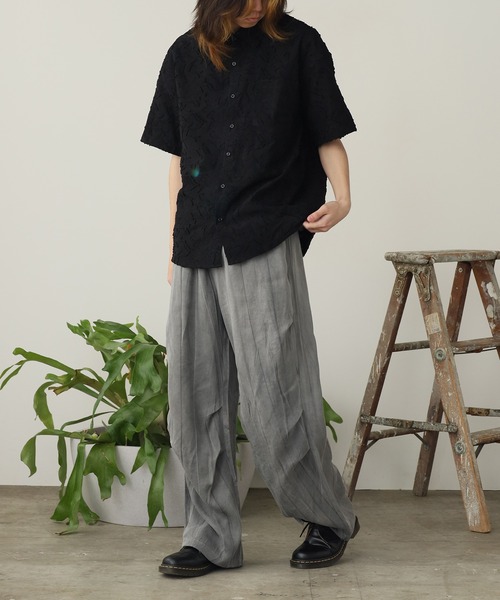 ROOP TOKYO パンツ レイヤーデザインパンツ メンズ レディース