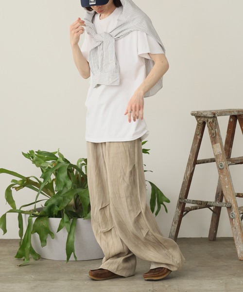 ROOP TOKYO パンツ レイヤーデザインパンツ メンズ レディース