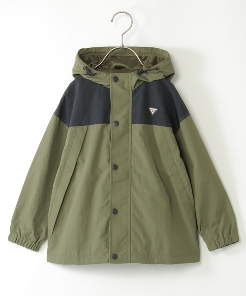 ikka（イッカ） マウンテンパーカー アウター 裏メッシュ胸切り替え