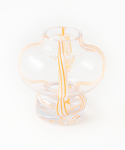 花瓶 GLASS VASE ROBBIA フラ...の詳細画像1
