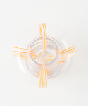 花瓶 GLASS VASE ROBBIA フラ...の詳細画像4