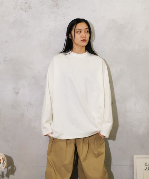tシャツ HARVESTY /  ハーベスティー JUMBO L/S TEE ジャンボ ロンT レディース メンズ