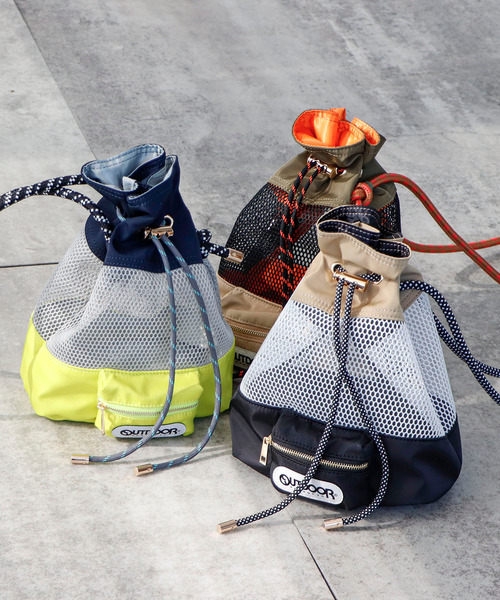 値下げOUTDOOR RISLEY メッシュバッグ定価14900円 値下げOUTDOOR RISLEY メッシュバッグ定価14900円 リズレー