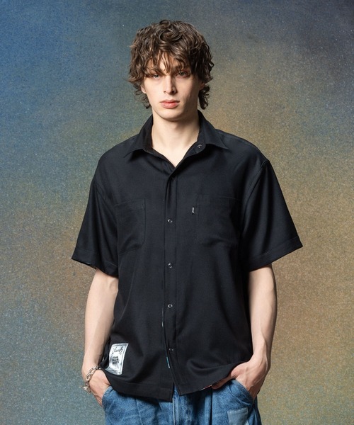 glamb（グラム） シャツ TIME TRAVELER Reversible Shirt (GEAR 004