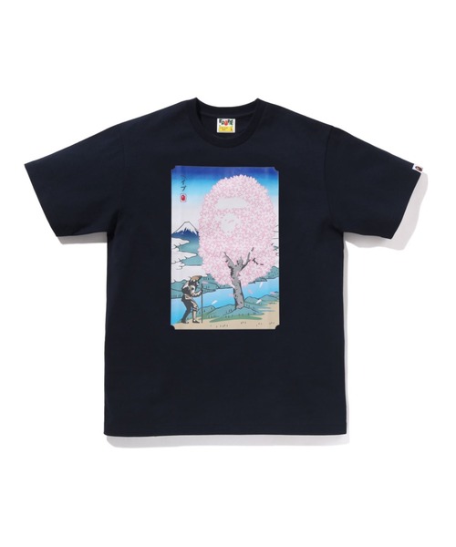 A BATHING APE tシャツ JAPAN SAKURA TEE メンズ レディース