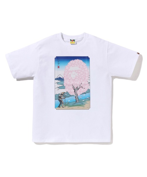 A BATHING APE tシャツ JAPAN SAKURA TEE メンズ レディース