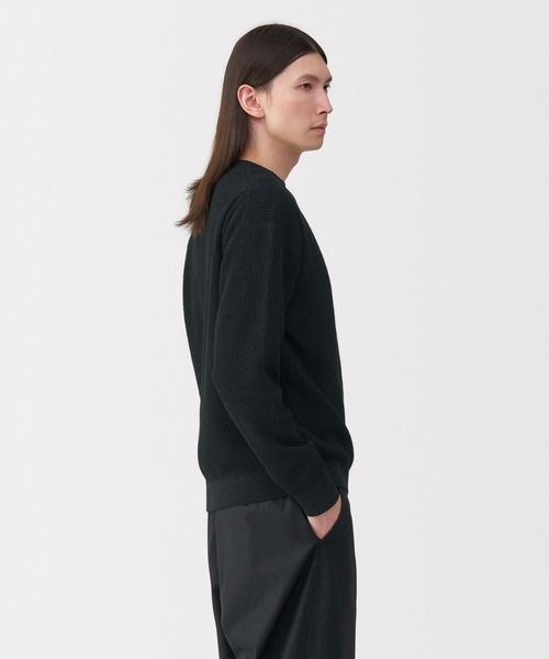 MUJI Labo セーター ニット 「MUJI Labo」紳士 和紙混ニット長袖