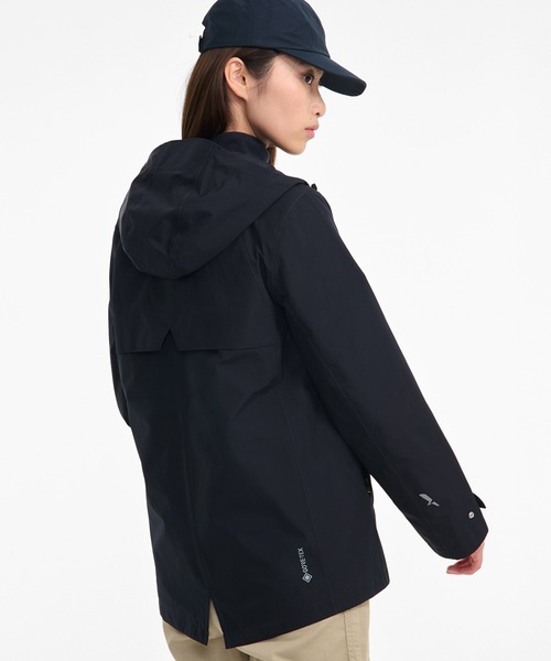 AIGLE GORE-TEX マウンテンパーカー S 黒 AIGLE マウンテンパーカー ウインドブレーカー GORE-TEX