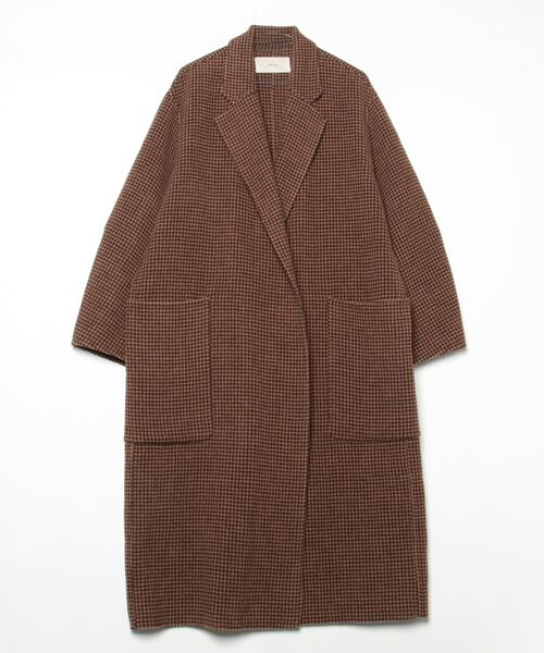 TODAYFUL チェック柄 ロングコート 38 TODAYFUL チェック柄ロングコート 38