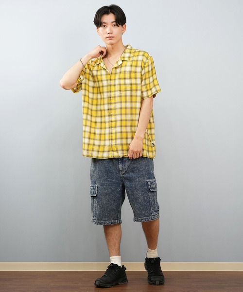 VOLCOM（ボルコム） シャツ 半袖シャツ チェック柄 A0412507 メンズ