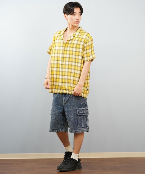 VOLCOM（ボルコム） シャツ 半袖シャツ チェック柄 A0412507 メンズ