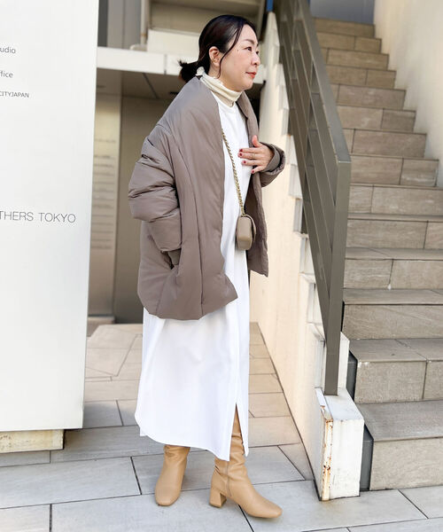 NOLLEY'S（ノーリーズ） ダウンジャケット FREE オフホワイト