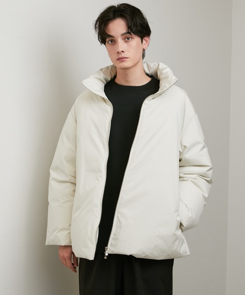 Lui's（ルイス） ダウンジャケット M ホワイト メンズ : ZOZOTOWN