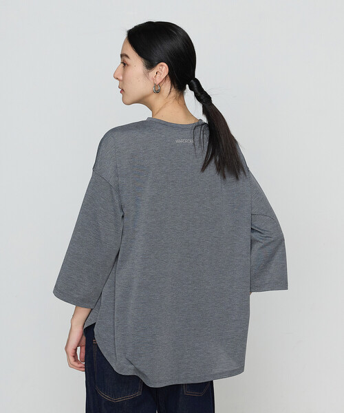 COMME CA（コムサ） tシャツ 36Gポリエステル／レーヨン天竺 Vネック