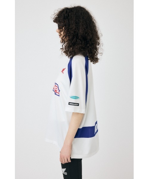 MOUSSY tシャツ HONDA RACING GAME シャツ レディース