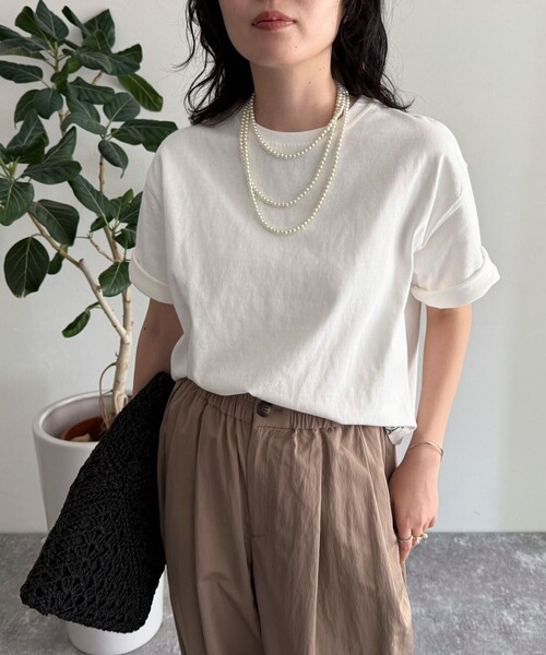 【新品】EVERYDAY I LIKE. ベーシッククロップドTシャツ ドゥーズィエムクラス EVERYDAY I LIKE クロップドTシャツ