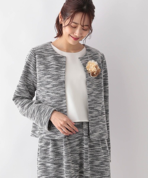 GLOBAL WORK（グローバルワーク） ツイードジャケット LARGE グレー