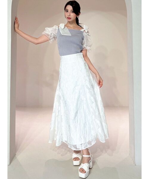 RESEXXY（リゼクシー） スカート シアーフラワースカート : ZOZOTOWN