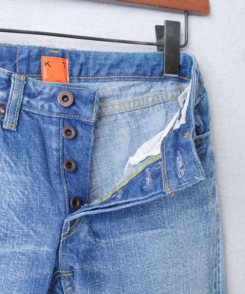 デニム・ジーパン SEMI BOOT CUT DENIM PANTS 楽天市場】BLUE WAY(ブルーウェイ)STRETCH DENIM SEMI BOOTS-CUT