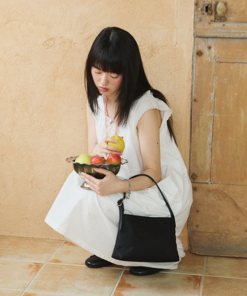 giunon エンブロイダリーヘムタンクドレス embroidery hem tank dress / エンブロイダリーヘムタンクドレス