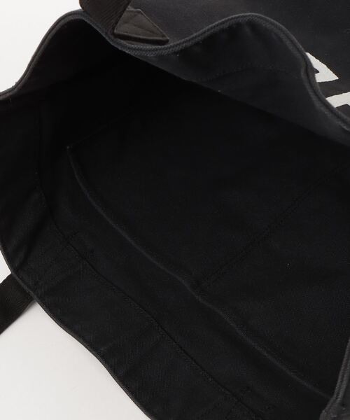 MHL.トートバッグ 無地 ブラック エムエイチエル MHL. LIGHT COTTON DRILL （BLACK