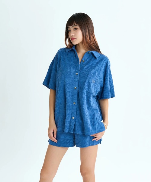 ROXY（ロキシー） ブラウス シャツ 半袖 SUNBATHING SHIRT /ロキシー総