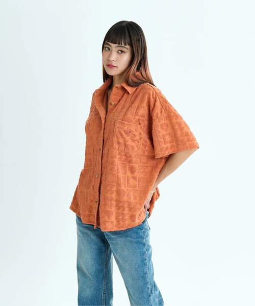 ROXY（ロキシー） ブラウス シャツ 半袖 SUNBATHING SHIRT /ロキシー総