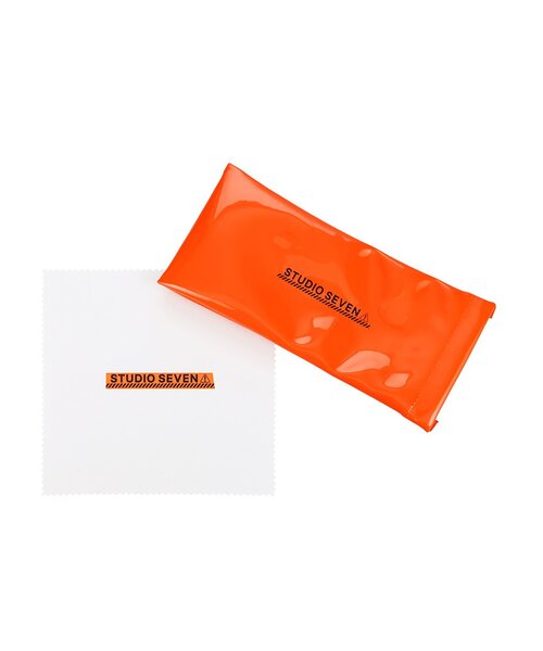 パチパチ ソフビ オレンジ色 シール付き Zoff（ゾフ） 伊達メガネ メガネ 眼鏡 Zoff｜STUDIO SEVEN