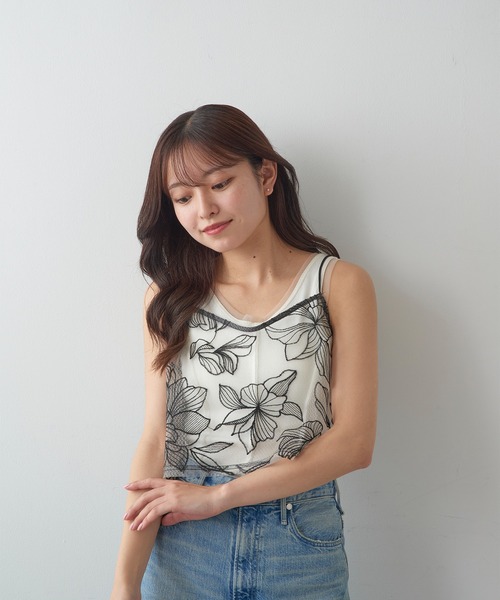 MAGASIN DE MODE Chou Chou（マガジンデモードシュシュ） キャミソール