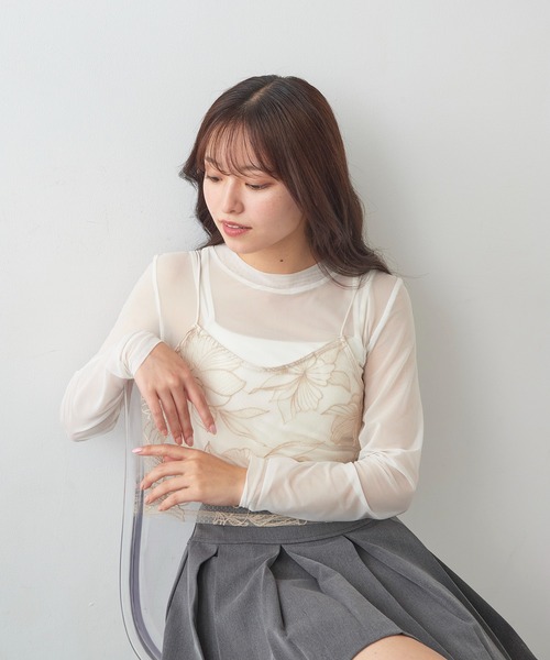 MAGASIN DE MODE Chou Chou（マガジンデモードシュシュ） キャミソール