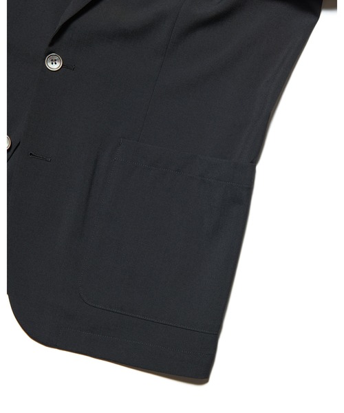 ジャケット テーラードジャケット HIGH-TWIST POPLIN JACKET メンズ レディースの画像