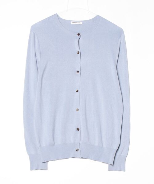 「Deuxieme Classe」 「EVERYDAY I LIKE.」ニットカーディガン - ブルー レディース