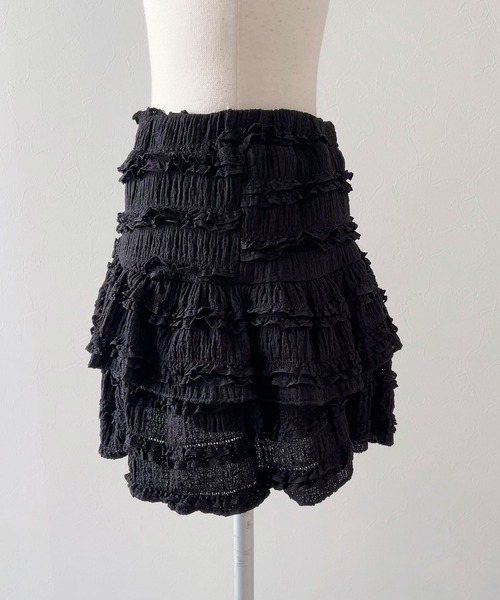 DearMyLoveRose（ディアマイラブローズ） スカート レースティアード