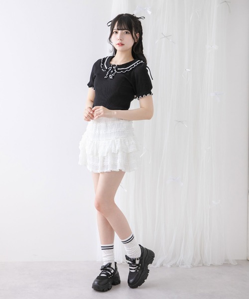 DearMyLoveRose（ディアマイラブローズ） スカート レースティアード