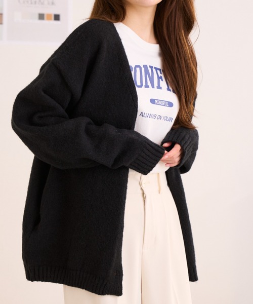 美品★ADAWAS コンパクトカーディガン ADAWAS（アダワズ）の「【ADAWAS】カシミヤ ニットカーディガン WOMEN