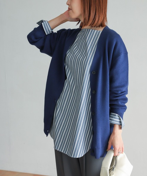 Peak URBAN RESEARCH DOORS カーディガン M URBAN RESEARCH DOORS カーディガン ハードニットカーディガン