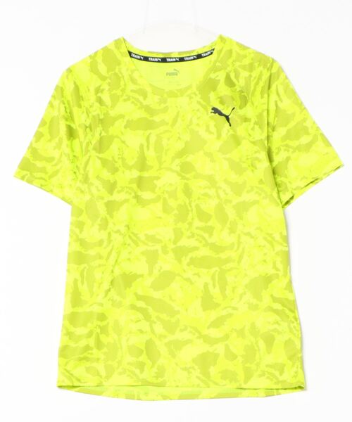 「PUMA」 半袖Tシャツ MEDIUM シルバー メンズ