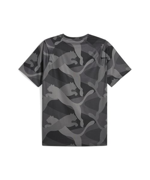 「PUMA」 半袖Tシャツ MEDIUM シルバー メンズ