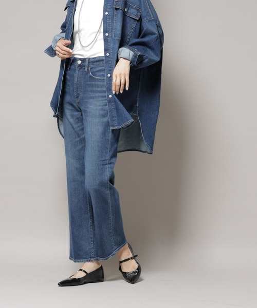 Healthy DENIM / Lotus フレアデニム Healthy DENIM(ヘルシーデニム)レディース 