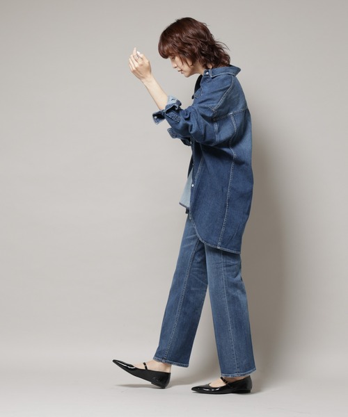 Healthy DENIM / Lotus フレアデニム Healthy DENIM(ヘルシーデニム)レディース 