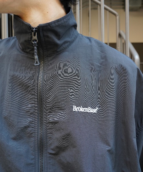 BROKEN BASE（ブロークンベース） ナイロンブルゾン LARGE ブラック