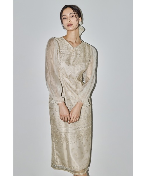 niana（ニアナ） ドレス ルナレースコクーンドレス 結婚式 成人式