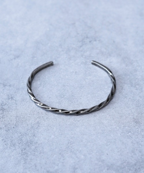 ARROWM バングル スパイラルカーブバングル メンズ レディース