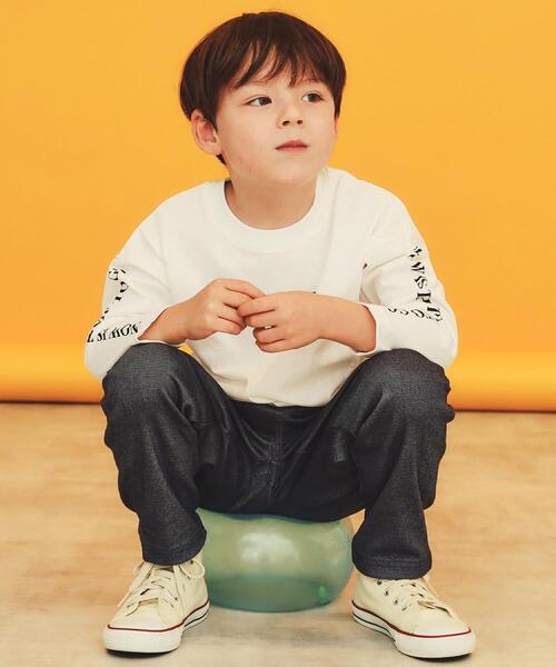 THE SHOP TK パンツ 「110−160/洗濯機OK」のびーるパンツストレート