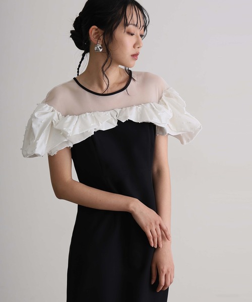 atlo ブラックパーティードレス atlo（アトロ） パーティードレス ドレス : ZOZOTOWN Yahoo!店 - 通販